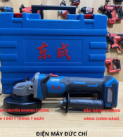 Máy mài góc dùng pin 20v Dongcheng DCSM04-100 chính hãng