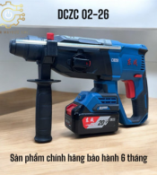Máy khoan bê tông pin 20v Dongcheng DCZC 02-26 chính hãng
