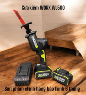 Cưa kiếm dùng pin20V WORX WU500 