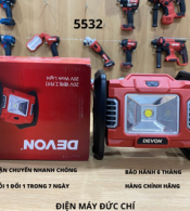 Đèn chiếu năng lượng pin 20v DEVON 5532