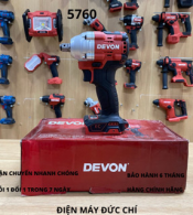 Máy siết bulong dùng pin 20V DEVON 5760li-20