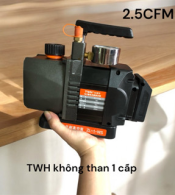 Máy hút chân không pin TWH không chổi than 1 cấp 2.5CFM