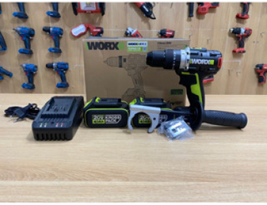 máy khoan rút lõi pin20v WORX WU377