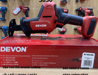 Máy cưa kiếm pin 20v DEVON 5830