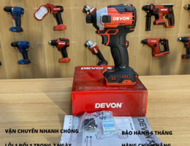 Máy chuyên vít pin 20v DEVON không chổi than 5762-li-20