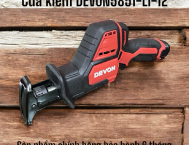 Cưa kiếm dùng pin 12V DEVON 5851-Li-12 chính hãng