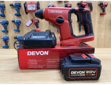 máy khoan bê tông pin20v DEVON 5403-li-20