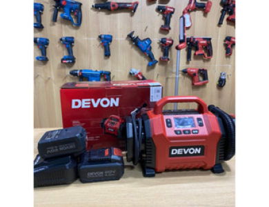 Máy bơm hơi pin20v DEVON 5940-Li-20 chính hãng