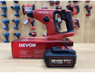 máy khoan bê tông pin20v DEVON 5403-li-20