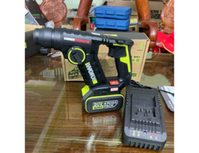 Máy khoan bê tông pin 20V WORX Green WU380S chính hãng