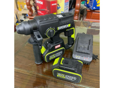 Máy khoan bê tông dùng pin 20V WORX WE381 chính hãng
