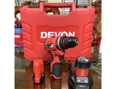 Máy khoan pin 12V DEVON 5209 khoan 3 chức năng