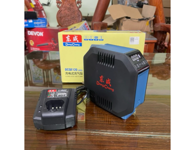 Bơm hơi dùng pin 12V Don Dongcheng DCQE120