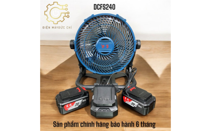Quạt dùng pin 20V Dongcheng DCFS240 chính hãng