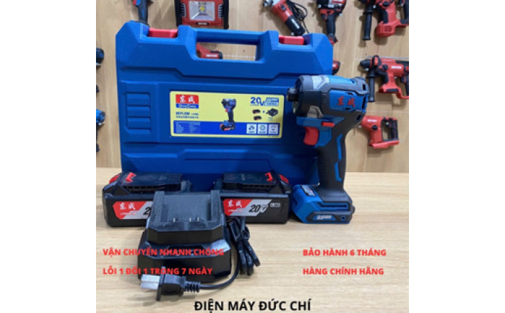 Máy bắn vít dùng pin 20V DongCheng DCPL208 chính hãng
