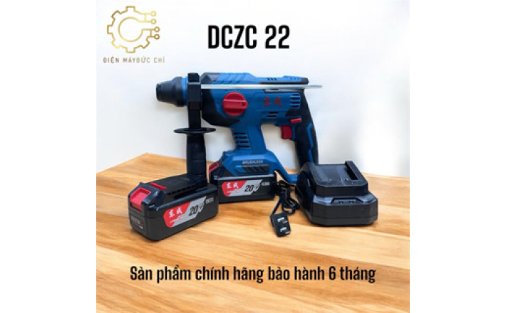 Khoan bê tông dùng pin 20V Dongcheng DCZC22