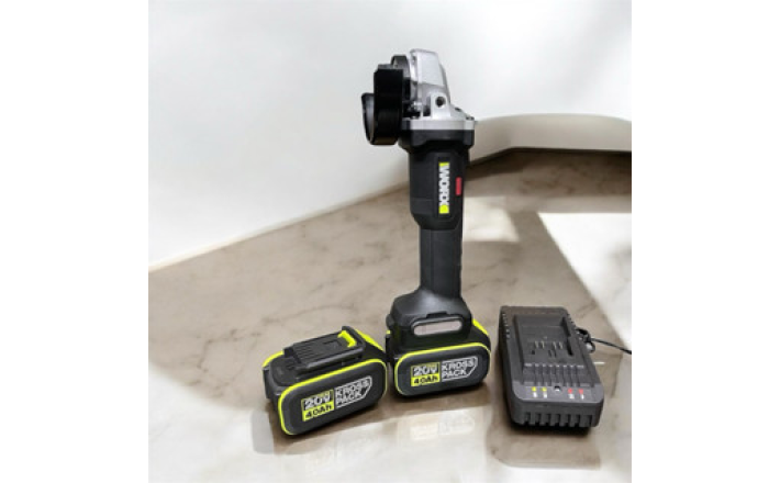 Máy mài góc cầm tay dùng pin 20V WORX WU806 chính hãng