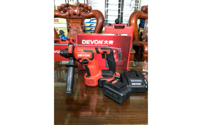 Khoan bê tông dùng pin 20V DEVON 5408