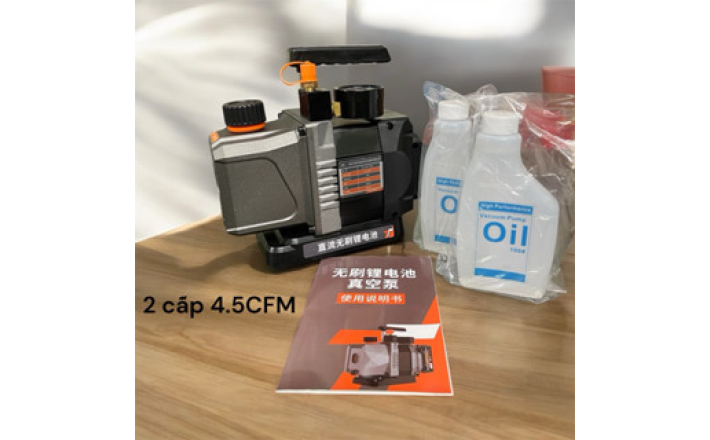 Máy hút chân không pin TWH không chổi than 2 cấp 4.5CFM
