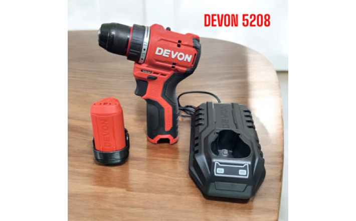 Máy khoan pin 12V DEVON 5208