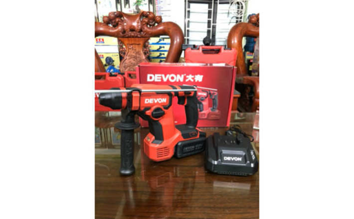 Khoan bê tông dùng pin 20V DEVON 5408