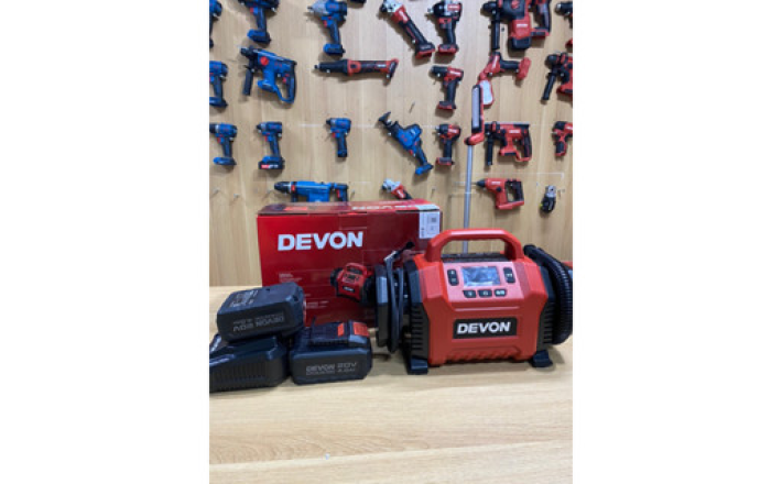 Máy bơm hơi pin20v DEVON 5940-Li-20 chính hãng