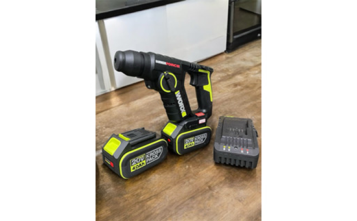 Máy khoan bê tông pin 20V WORX Green WU380S chính hãng