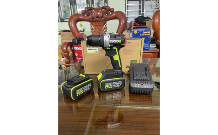 Máy khoan dùng pin 20V WORX WU182 chính hãng