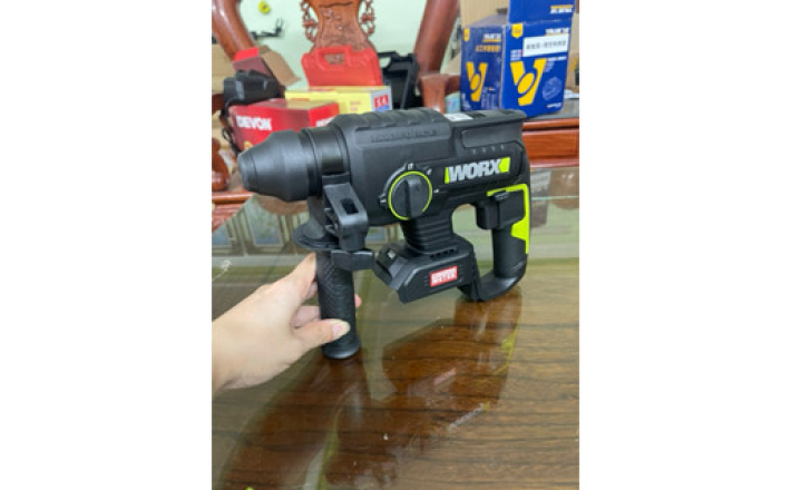 Máy khoan bê tông dùng pin 20V WORX WE381 chính hãng