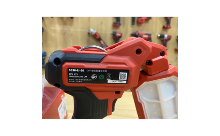 Đèn kiểm tra gấp pin 20v DEVON 5536