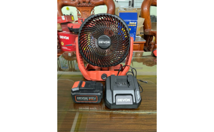 Quạt dùng pin 20V DEVON 6801-Li-20