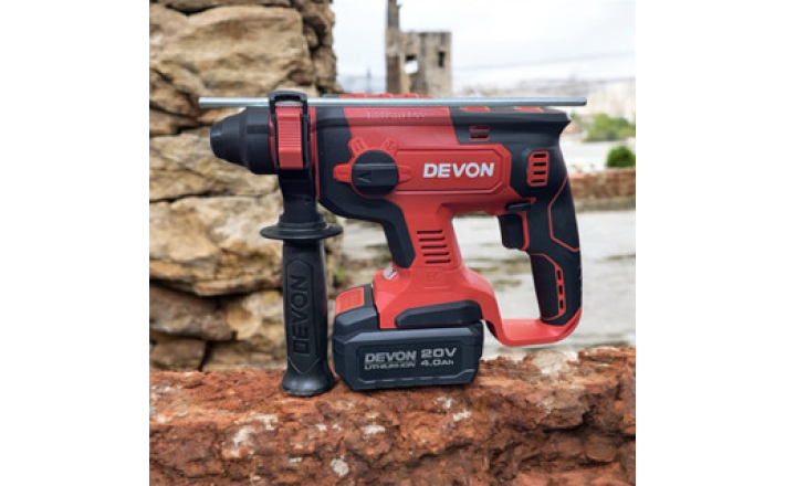 Máy khoan bê tông dùng pin 20V DEVON 5401-LI-20