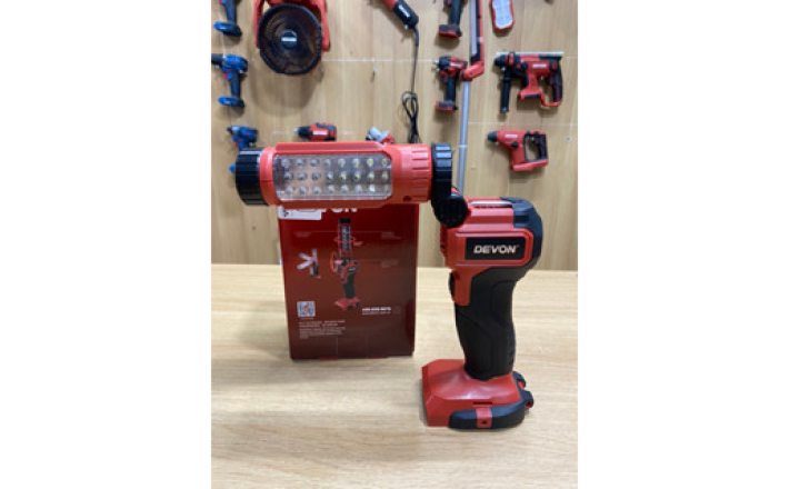Đèn chiếu sáng thi công pin20V Devon 5521-Li-20 chính hãng