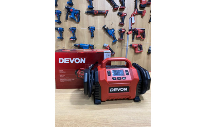Máy bơm hơi pin20v DEVON 5940-Li-20 chính hãng