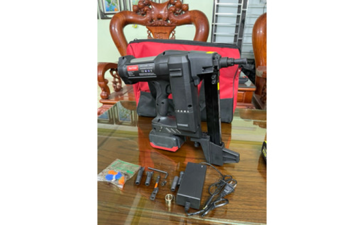 máy bắn đinh bê tông pin NAITASK black DCCN90s chính hãng