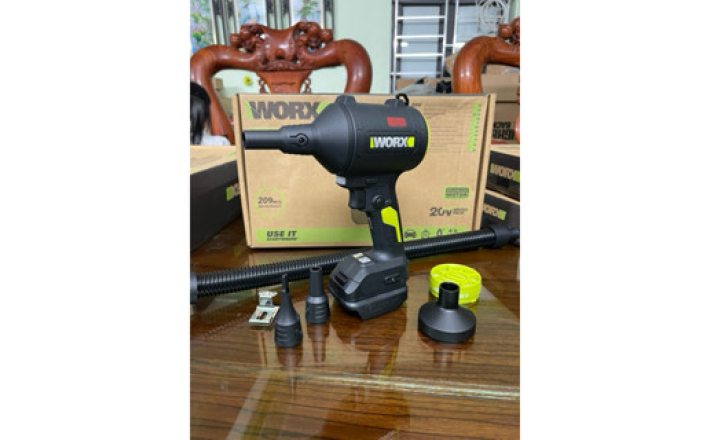Máy thổi phản lực dùng pin 20V WORX WU093 chính hãng