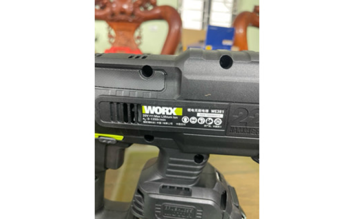 Máy khoan bê tông dùng pin 20V WORX WE381 chính hãng