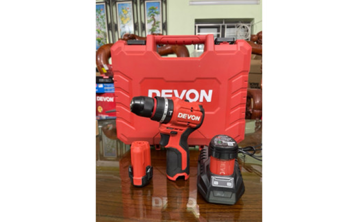 Máy khoan pin 12V DEVON 5209 khoan 3 chức năng