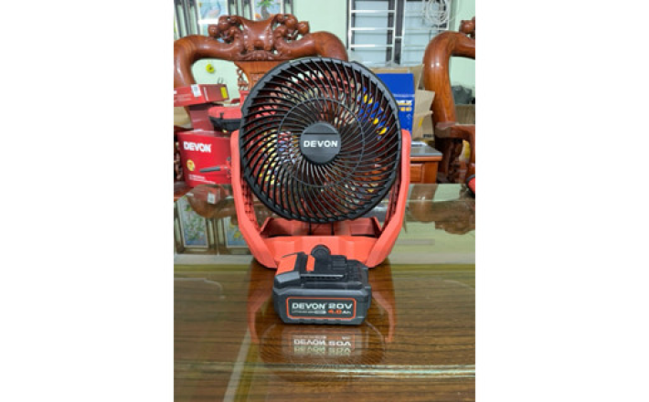 Quạt dùng pin 20V DEVON 6801-Li-20