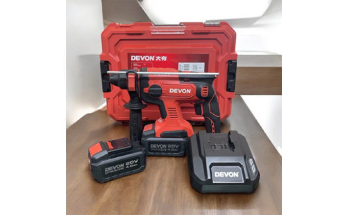 Máy khoan bê tông dùng pin 20V DEVON 5401-LI-20