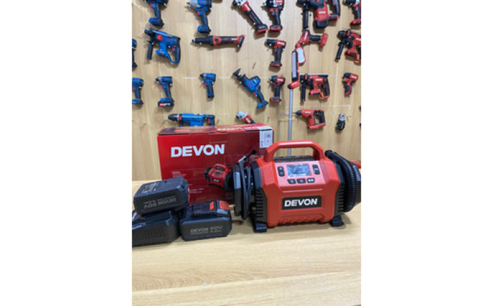 Máy bơm hơi pin20v DEVON 5940-Li-20 chính hãng