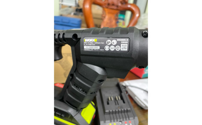 Máy khoan bê tông pin 20V WORX Green WU380S chính hãng