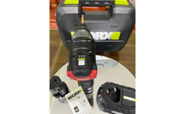 Máy bắn vít 12V WORX WU132X bản mới 2025 chính hãng