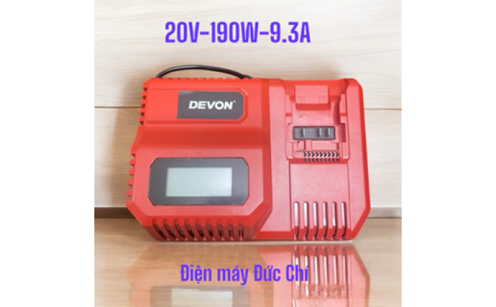 Sạc dùng cho dòng pin 20V Devon chính hãng