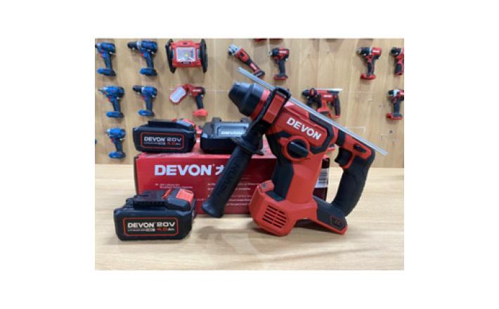 Khoan bê tông dùng pin 20V DEVON 5408