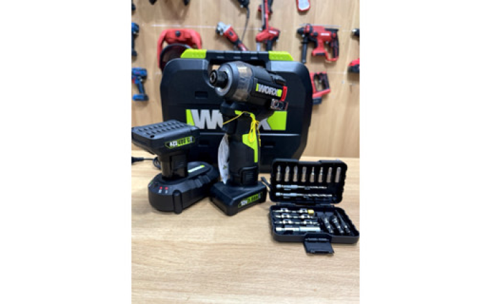 Máy chuyên vít WORX 138 búa dầu WU138