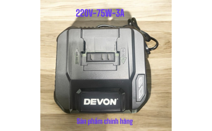 Sạc dùng cho dòng pin 20V Devon chính hãng