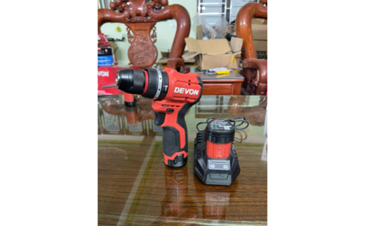 Máy khoan pin 12V DEVON 5209 khoan 3 chức năng