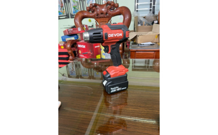 Đế chuyển chân pin DEVON 20V sang dùng pin makita,dewalt
