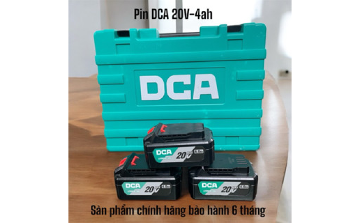 Pin DCA 20V-4ah chính hãng